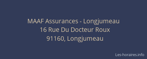 MAAF Assurances - Longjumeau