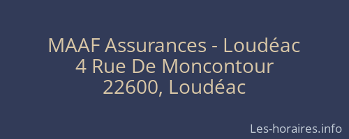 MAAF Assurances - Loudéac