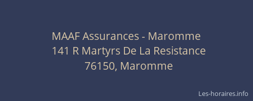 MAAF Assurances - Maromme
