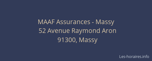 MAAF Assurances - Massy