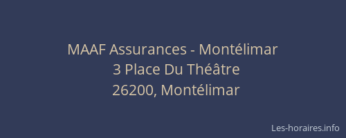 MAAF Assurances - Montélimar