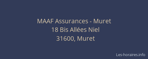 MAAF Assurances - Muret
