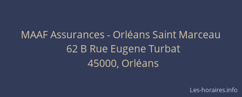 MAAF Assurances - Orléans Saint Marceau