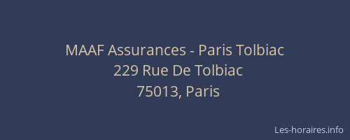MAAF Assurances - Paris Tolbiac