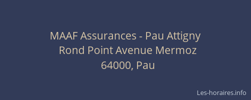 MAAF Assurances - Pau Attigny