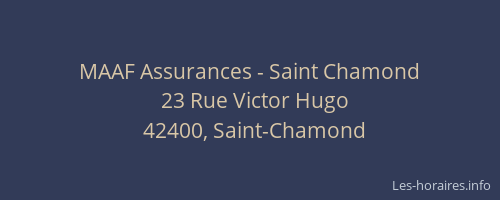 MAAF Assurances - Saint Chamond