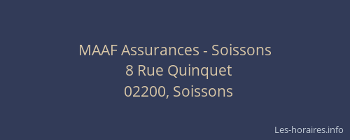 MAAF Assurances - Soissons