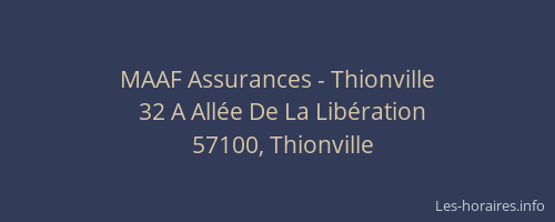 MAAF Assurances - Thionville