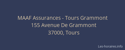 MAAF Assurances - Tours Grammont