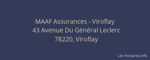 MAAF Assurances - Viroflay