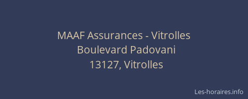 MAAF Assurances - Vitrolles