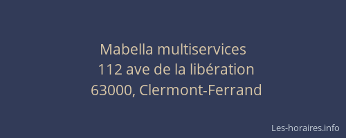 Mabella multiservices