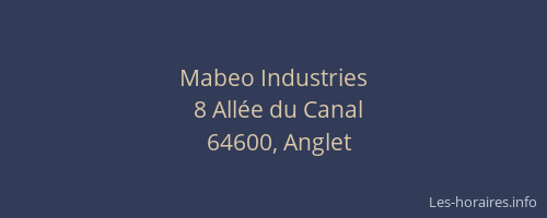 Mabeo Industries