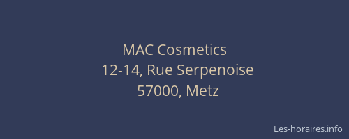 MAC Cosmetics