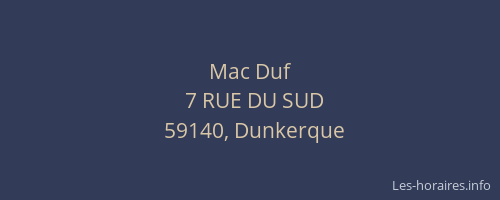 Mac Duf