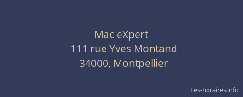 Mac eXpert
