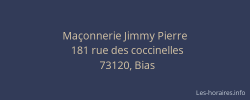 Maçonnerie Jimmy Pierre