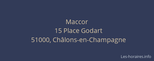 Maccor
