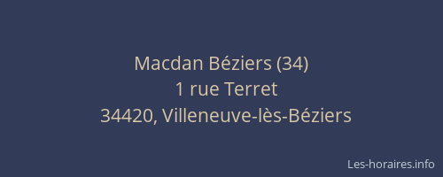 Macdan Béziers (34)