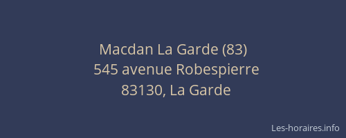 Macdan La Garde (83)