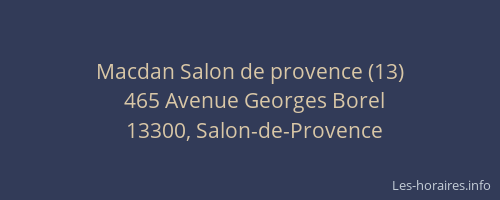 Macdan Salon de provence (13)