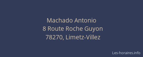 Machado Antonio