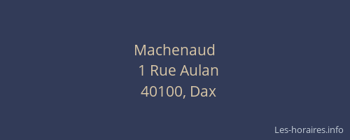 Machenaud