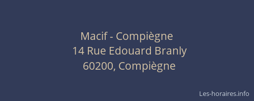 Macif - Compiègne