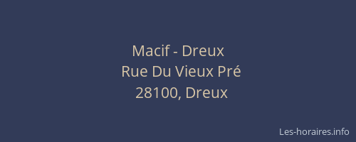 Macif - Dreux