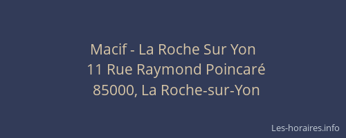 Macif - La Roche Sur Yon