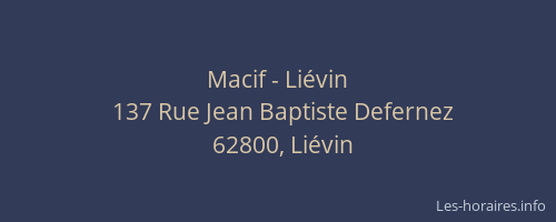 Macif - Liévin