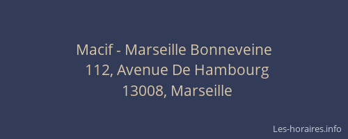 Macif - Marseille Bonneveine