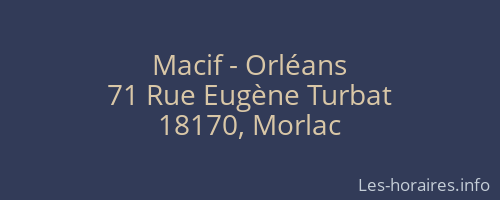 Macif - Orléans