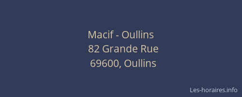 Macif - Oullins