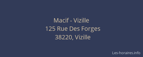 Macif - Vizille