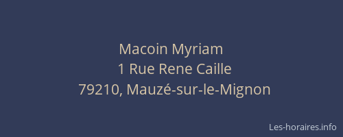 Macoin Myriam