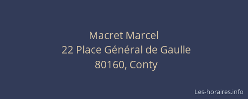 Macret Marcel