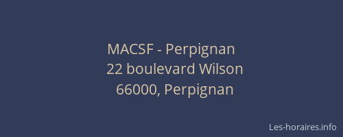 MACSF - Perpignan