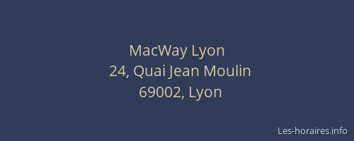 MacWay Lyon