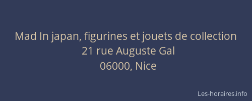 Mad In japan, figurines et jouets de collection