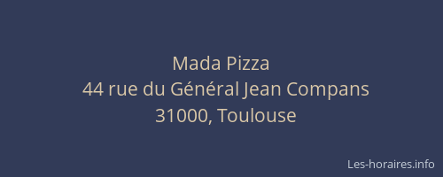 Mada Pizza