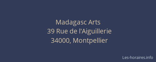 Madagasc Arts
