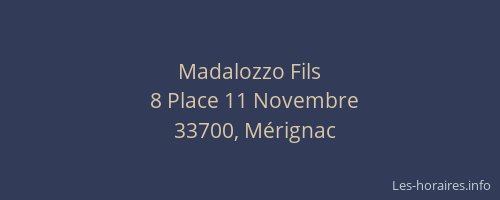Madalozzo Fils