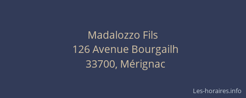 Madalozzo Fils