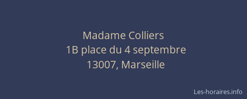 Madame Colliers