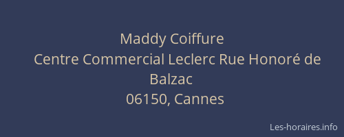 Maddy Coiffure