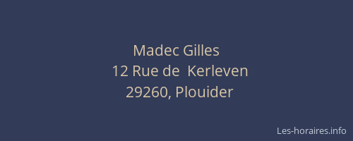 Madec Gilles