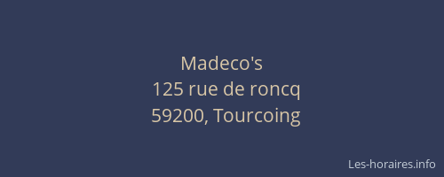 Madeco's