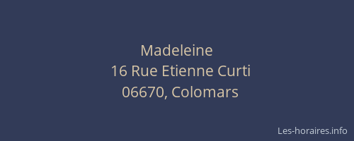 Madeleine