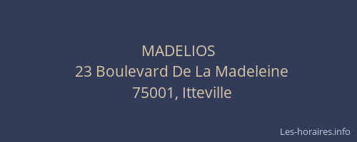 MADELIOS